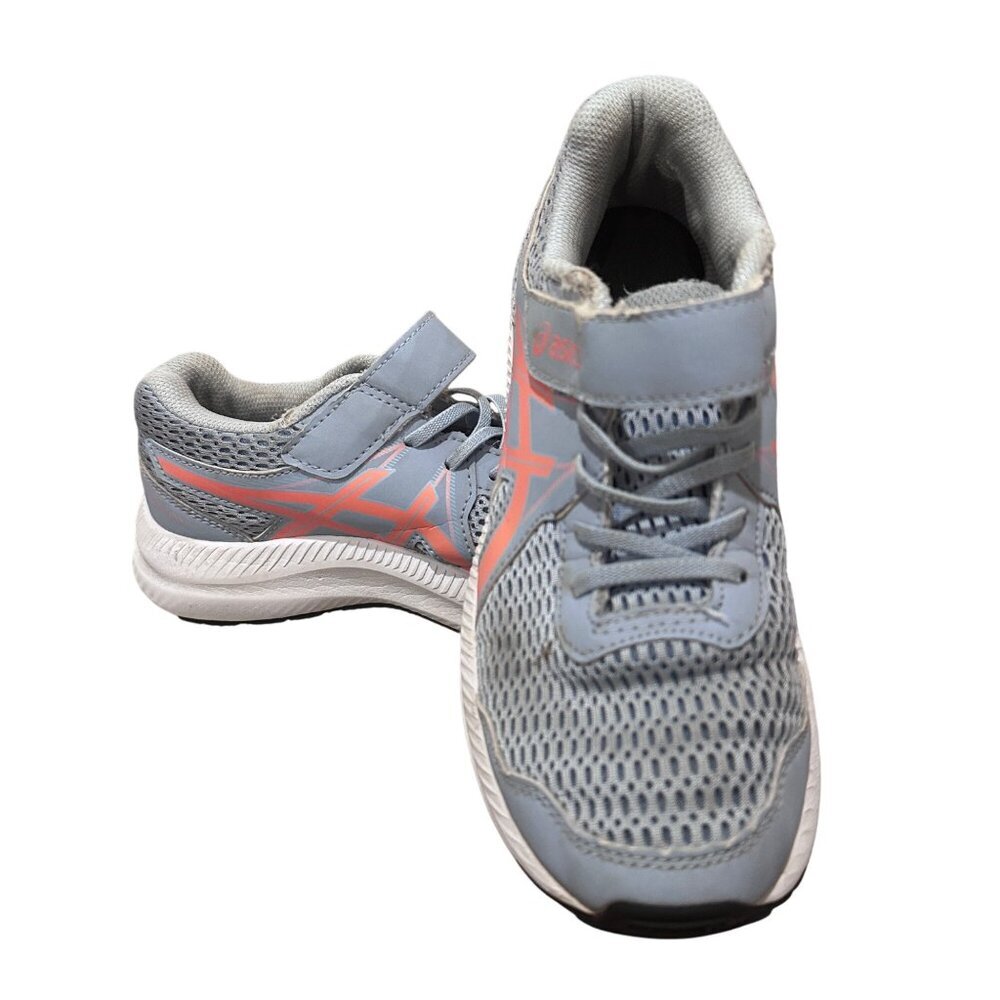 Asics Girl Contend 7 PS Running Shoes Mesh Adjustable Strap Closure Youth Size 3